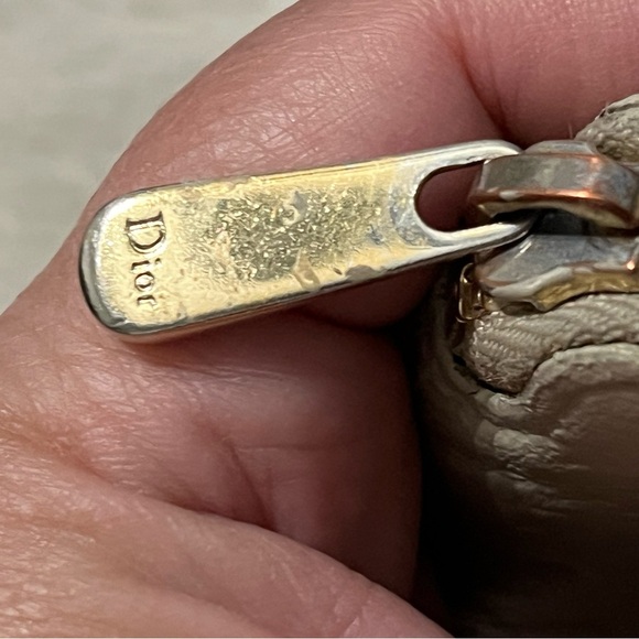 Dior Quilted Leather Wallet with Zip-Around Closure - Picture 8 of 16